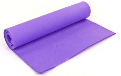 Коврик для фитнеса, каремат EVA 6мм YG-056 (р-р 1,73м*0,61м*6мм, фиолетовый)(Р¤РѕС‚Рѕ 1)