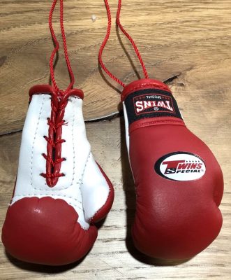 Белок Twins боксерские перчатки Красный/Белый(Р¤РѕС‚Рѕ 2)