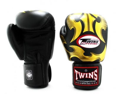 Перчатки боксерские кожаные на липучке TWINS FBGVL3-22(Р¤РѕС‚Рѕ 1)