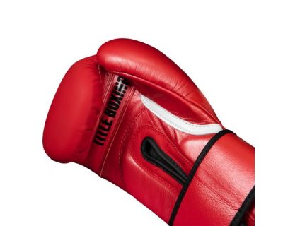 Перчатки боксерские TITLE Boxing Cyclone Leather Training Gloves Бордо(Р¤РѕС‚Рѕ 4)