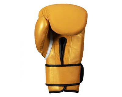 Перчатки боксерские TITLE Boxing Cyclone Leather Training Gloves Желтый(Р¤РѕС‚Рѕ 3)