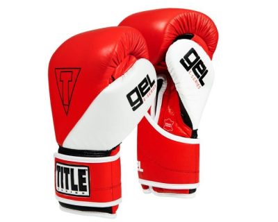Перчатки боксерские TITLE GEL E-Series Training Gloves Красно-Белый(Р¤РѕС‚Рѕ 1)
