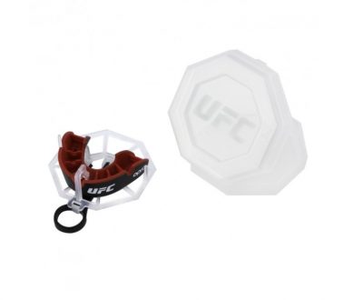 Капа OPRO Silver UFC Hologram Черный/Красный(Р¤РѕС‚Рѕ 4)