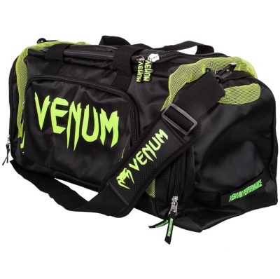 Спортивная сумка Venum Trainer Lite - Черный/Салатовый(Р¤РѕС‚Рѕ 1)