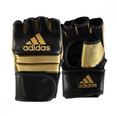 Перчатки Adidas Speed Fight для ММА (черно-золотые)(Р¤РѕС‚Рѕ 1)