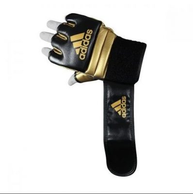 Перчатки Adidas Speed Fight для ММА (черно-золотые)(Р¤РѕС‚Рѕ 7)