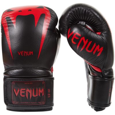 Боксерские перчатки Venum Giant 3.0 Boxing Gloves - Чёрный/Красный(Р¤РѕС‚Рѕ 1)