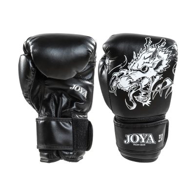 Перчатки боксерские Joya Kickboxing Gloves White Dragon Черный/Белый(Р¤РѕС‚Рѕ 1)