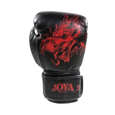 Перчатки боксерские Joya Kickboxing Gloves White Dragon Черный/Красный(Р¤РѕС‚Рѕ 2)