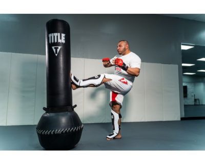 Перчатки TITLE MMA Pro Training Gloves Черный/Красный(Р¤РѕС‚Рѕ 3)