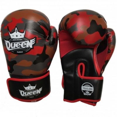 Перчатки боксерские Qeen QBG Amazone камуфляж(Р¤РѕС‚Рѕ 1)