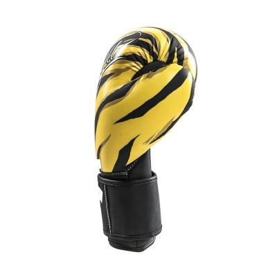 Перчатки боксерские Joya Kick-Boxing Gloves Черный/Желтый(Р¤РѕС‚Рѕ 4)