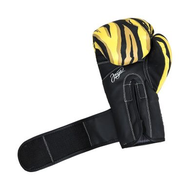 Перчатки боксерские Joya Kick-Boxing Gloves Черный/Желтый(Р¤РѕС‚Рѕ 5)