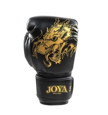 Перчатки боксерские Joya Kick-Boxing Gloves Gold Dragon Черный/Золото(Р¤РѕС‚Рѕ 3)