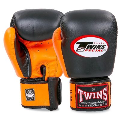Перчатки боксерские кожаные на липучке TWINS BGVL-3T(Р¤РѕС‚Рѕ 1)
