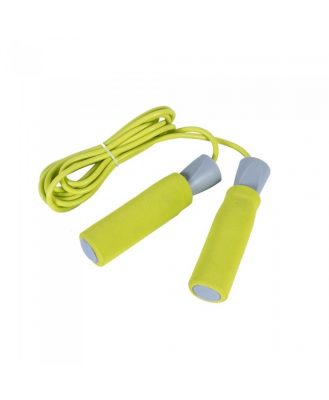 Скакалка LiveUP PVC Foam Handle Jump Rope желтый LS3118(Р¤РѕС‚Рѕ 1)
