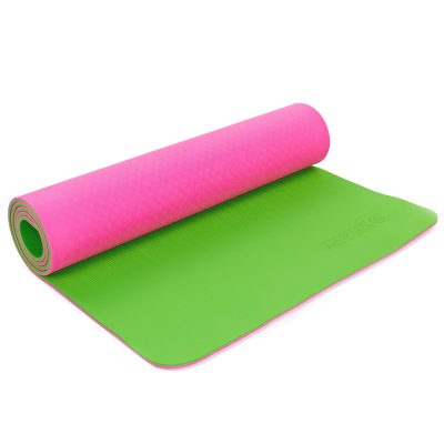 Коврик для фитнеса Yoga mat 2-х слойный TPE+TC 6мм ZEL (разные расцветки)(Фото 3)