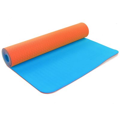 Коврик для фитнеса Yoga mat 2-х слойный TPE+TC 6мм ZEL (разные расцветки)(Фото 6)