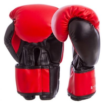 Боксерские перчатки Lev sport Vip Кожа Красный(Р¤РѕС‚Рѕ 3)