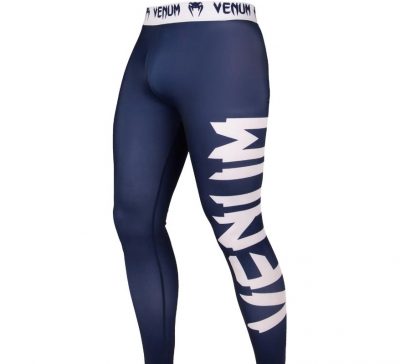Компрессионные штаны Venum Giant Spats Синий/Белый(Р¤РѕС‚Рѕ 1)