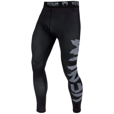 Компрессионные штаны Venum Giant Spats Черный/Серый(Р¤РѕС‚Рѕ 1)