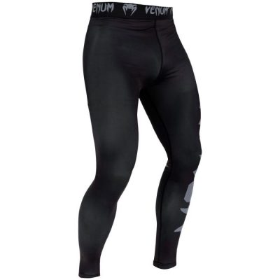 Компрессионные штаны Venum Giant Spats Черный/Серый(Р¤РѕС‚Рѕ 3)