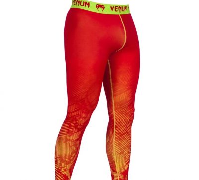 Компрессионные штаны Venum Fusion Оранжевый/Желтый(Р¤РѕС‚Рѕ 2)