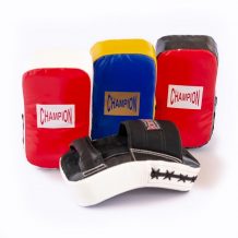 Замовити Пэды Boxing "Профи" гнутые (20*50*8 см) ПВХ