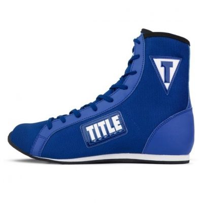 Боксерки TITLE Innovate Mid Boxing Shoes Синий(Р¤РѕС‚Рѕ 1)