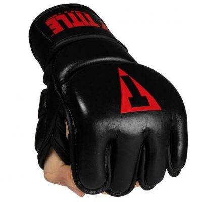 Перчатки TITLE MMA Pro Training Gloves Черный (6 унций)(Р¤РѕС‚Рѕ 1)