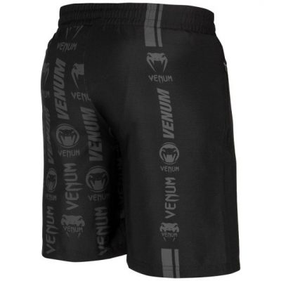 Спортивные шорты Venum Logos Черный/Серый(Р¤РѕС‚Рѕ 3)