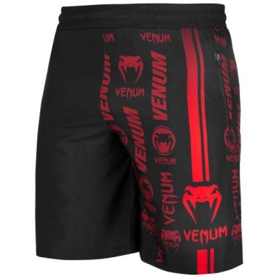 Спортивные шорты Venum Logos Красный/Серый(Р¤РѕС‚Рѕ 1)