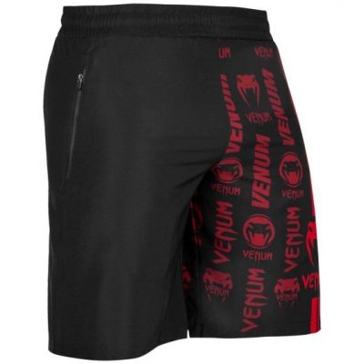 Спортивные шорты Venum Logos Красный/Серый(Р¤РѕС‚Рѕ 3)