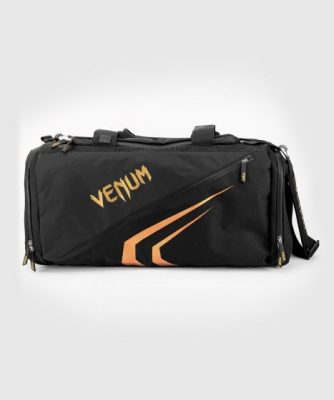 Спортивная сумка Venum Trainer Lite Evo Черный/Золото(Р¤РѕС‚Рѕ 2)
