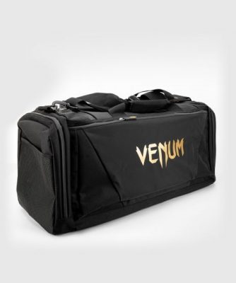 Спортивная сумка Venum Trainer Lite Evo Черный/Золото(Р¤РѕС‚Рѕ 3)