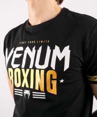 Футболка Venum Boxing Classic 20 Черный/Золото(Р¤РѕС‚Рѕ 4)