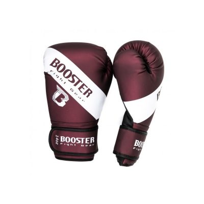 Боксерские перчатки Booster BT Sparring Boxing Glove Бордо/Белый(Р¤РѕС‚Рѕ 1)