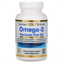 Замовити Витамины California Gold Nutrition Омега-3 (100 шт.)