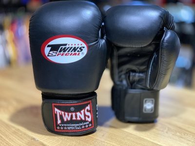 Боксерские перчатки Twins BGVL-3-BK Черный(Р¤РѕС‚Рѕ 2)