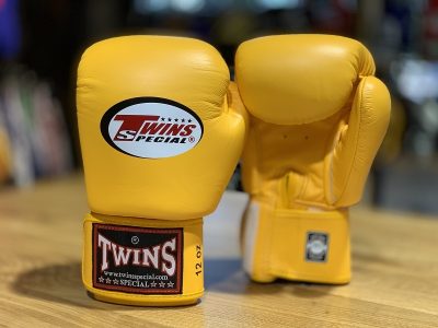 Боксерские перчатки Twins BGVL-3-YE Желтый(Р¤РѕС‚Рѕ 2)