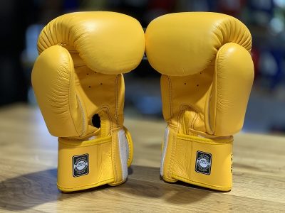 Боксерские перчатки Twins BGVL-3-YE Желтый(Р¤РѕС‚Рѕ 3)