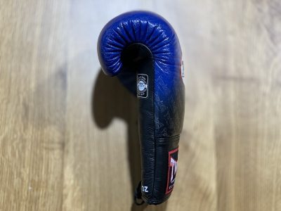 Перчатки боксерские кожаные на шнуровке TWINS FBGLL-TW1-BU(Р¤РѕС‚Рѕ 5)