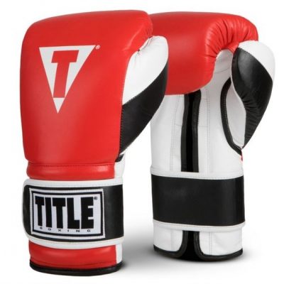 Перчатки боксерские TITLE Boxing Luxury Training Gloves(Р¤РѕС‚Рѕ 1)