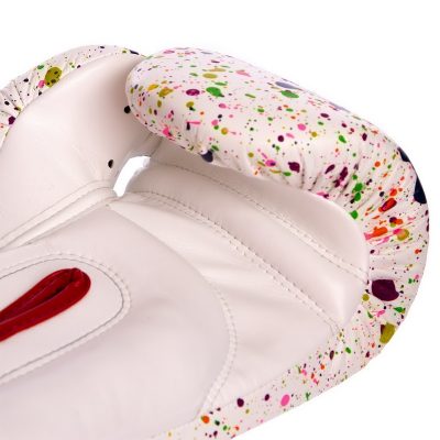 Перчатки боксерские PU на липучке FAIRTEX BGV14PT (р-р 10-14oz, белый)(Р¤РѕС‚Рѕ 4)