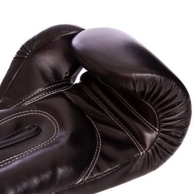Перчатки боксерские PU на липучке FAIRTEX BGV14SB Black(Р¤РѕС‚Рѕ 4)