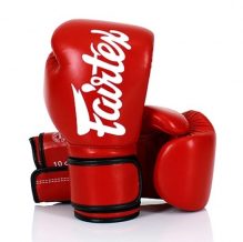 Замовити Боксерские перчатки Fairtex BGV14 Boxing Gloves Red (PU 10-16 Oz)