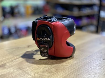 Шлем боксерский Rival Face-Saver Training Headgear Черный/Красный(Р¤РѕС‚Рѕ 5)