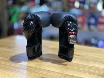 Перчатки боксерские TITLE Black Fierce Training Gloves(Р¤РѕС‚Рѕ 8)