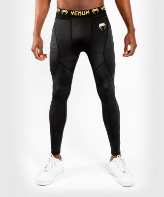 Компрессионные штаны Venum G-Fit Spats - Черный/Золото(Р¤РѕС‚Рѕ 1)