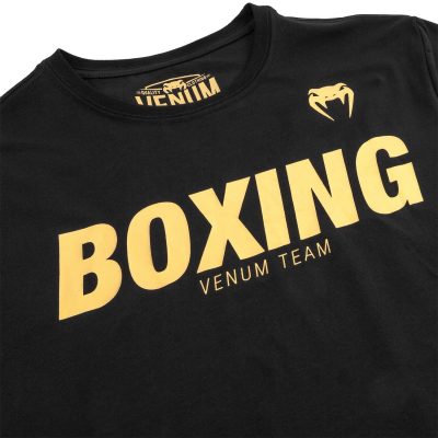Футболка Venum Boxing VT Черный/Золото(Р¤РѕС‚Рѕ 4)